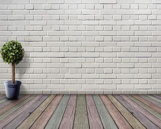white brick stain
